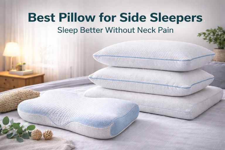 The Best Pillow for Side Sleepers to Relieve Neck and Shoulder Pain