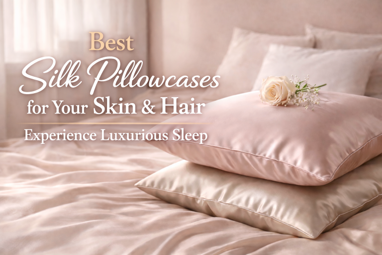 Best Silk Pillowcases for Soft, Smooth, and Healthy Sleep